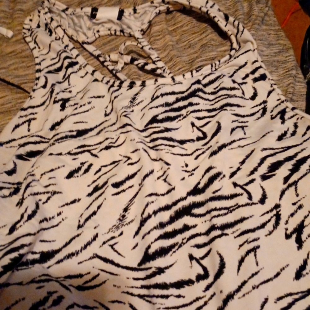 Zebra Print Tanktop